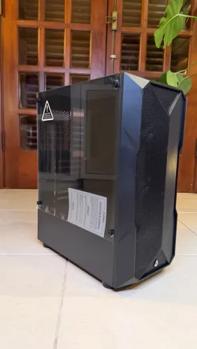 Gabinete Gamer Mancer Dread - Lateral de Vidro