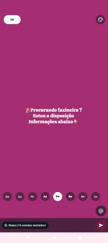 ?FAÇO FAXINA