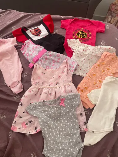Lote de roupa 0 a3 meses