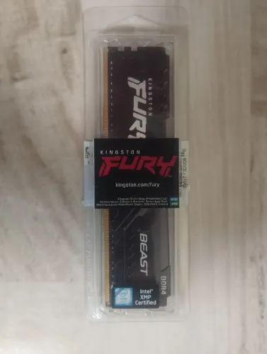 16GB (2x8GB) memória RAM FURY BEAST KINGSTON 3000mhz