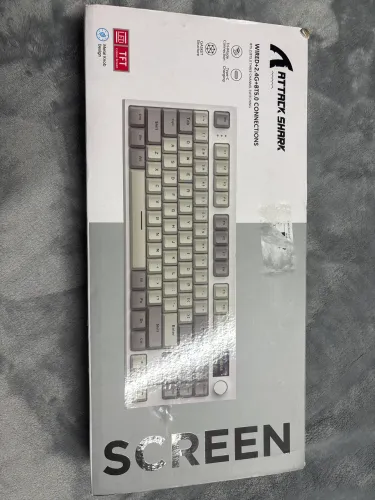 Teclado Attack Shark K86 RGB
