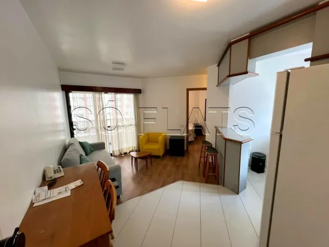 Flat disponível para locação no coração do Jardins, próximo a Rebouças e Hospital das Clin