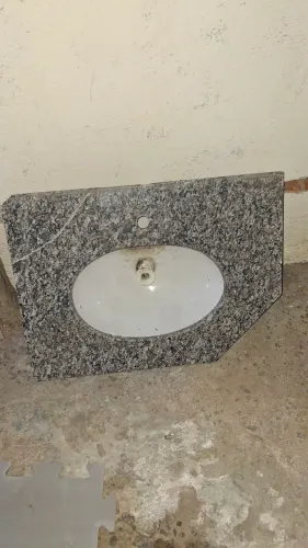 Pia de lavabo de mármore