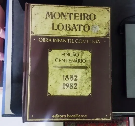 Livro Ed especial do centenário de Monteiro Lobato 