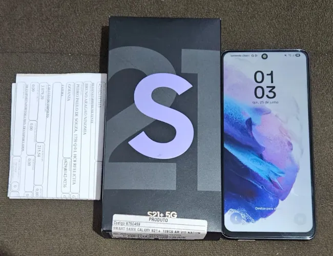 Samsumg Galaxy s 21 plus em bom estado com nota fiscal. 