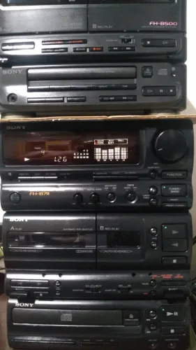 Minisystem SONY FH-B711 Com Bluetooth