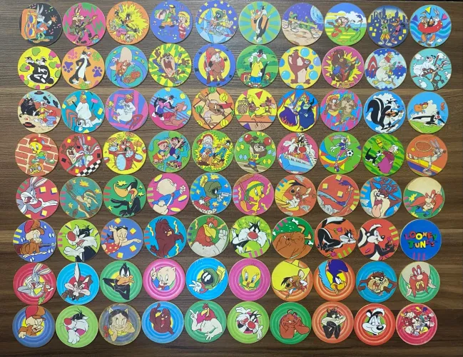 Coleção Tazos looney tunes