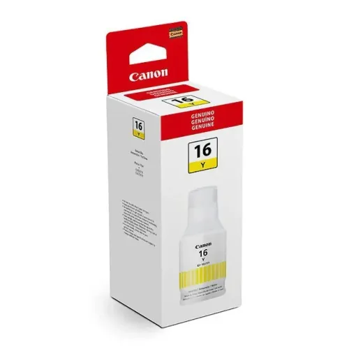 Tinta Canon GI-16 Original Amarelo - GX6010 GX7010