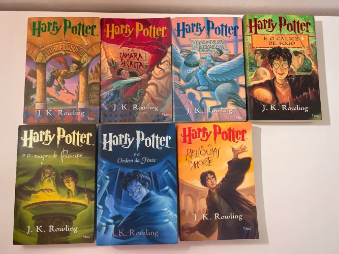 VENDO box de livro da saga Harry Potter 
