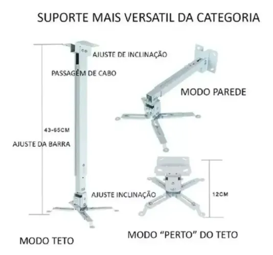 Suporte Universal para Projetor