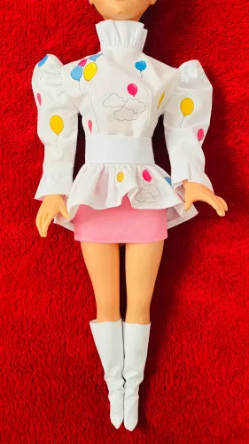 Roupinha boneca Xuxa tamanho média mimo Estrela