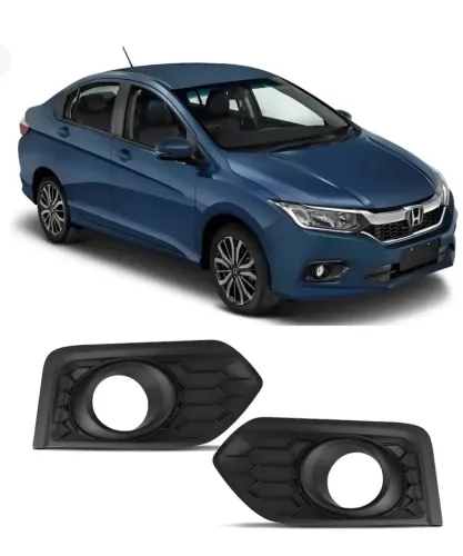 Par moldura milha Honda city 2018 2019 2020