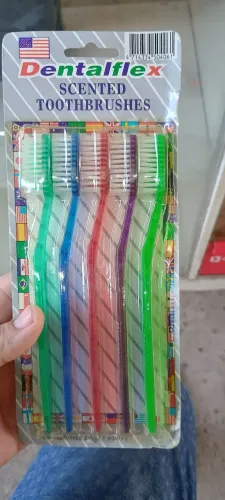 Kit com 5 escovas