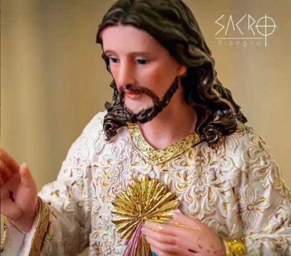 Imagens Jesus Misericórdioso e Nossa Senhora da Conceição