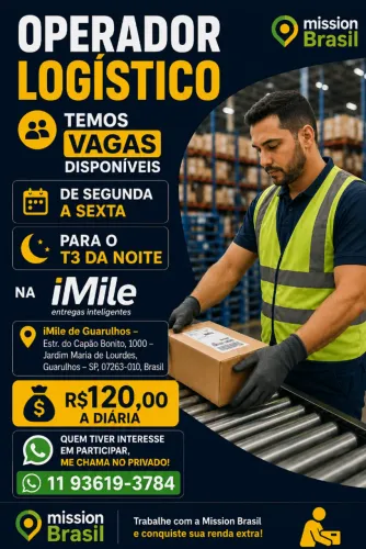 VAGAS PARA *DIÁRISTAS* HOMENS E MULHERES!!