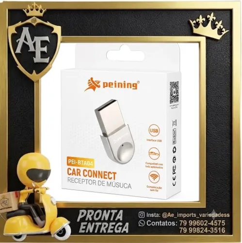 Adaptador Bluetooth carro USB