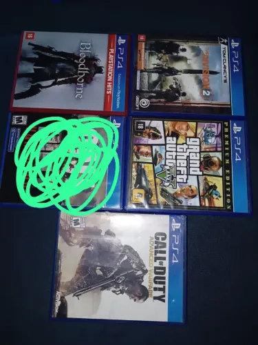Pra vender ou trocar em jogos de ply5