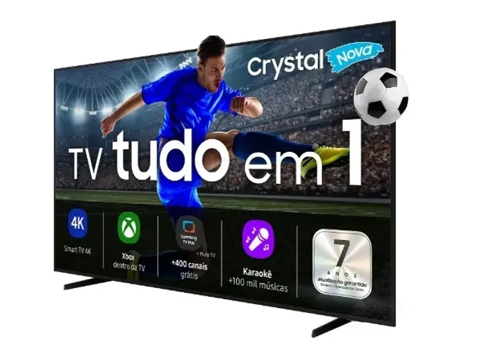 VENDO TV SAMSUNG 50" CRYSTAL UHD U8600F, NOVA AINDA NA CAIXA