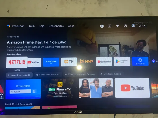 Tv aiwa 32 polegadas 