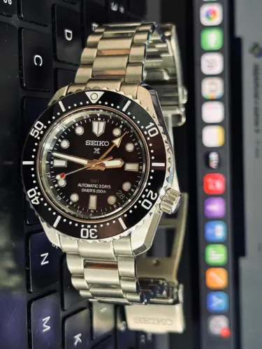 Relógio Seiko Prospex Spb383j1 Heritage Gmt Usado em Perfeito Estado