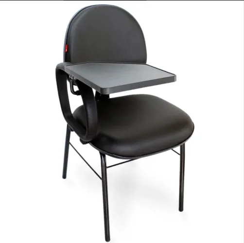 Cadeira universitária com mesa dobrável 