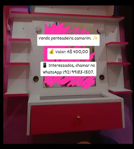 Prateleira camarim 