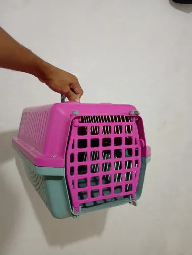 Caixa de transporte para cães e gatos