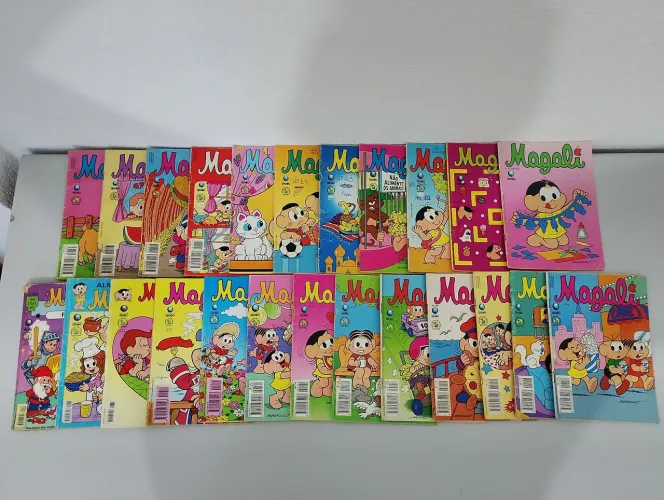 Lote Revistas Magali 24 volumes Editora Globo 