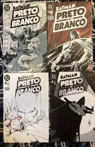 Batman Preto e Branco - 4 edições 1998