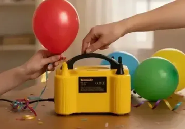 BOMBA DE AR INFLADOR DE BALAO PORTATIL 220V 450W BOMVINK BOM-8928