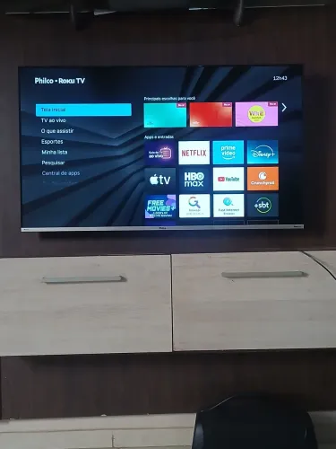 Vendo Tv philco roku 50 Polegadas 4K. 2.000,00 R$.