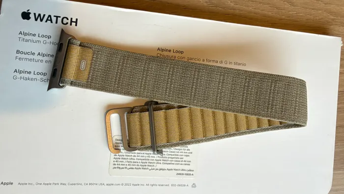Pulseira Apple Watch Ultra alpine loop sálvia/sage original 