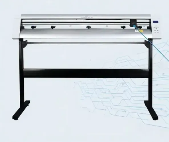 Plotter de recorte eletrônico mercolour com sensor que corta automático 