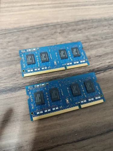 Memória PC3L Ddr3L 2x de 4gb total 8gb