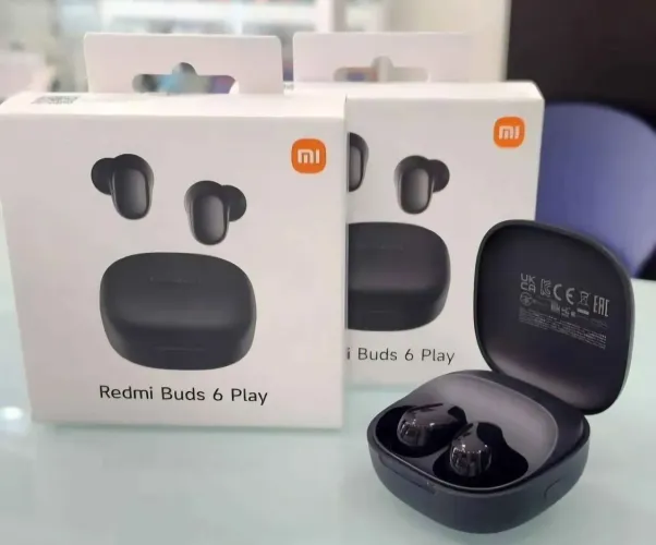 Xiaomi Redmi Buds 6 Play - Bluetooth 5.4 e Bateria de 36h - Original