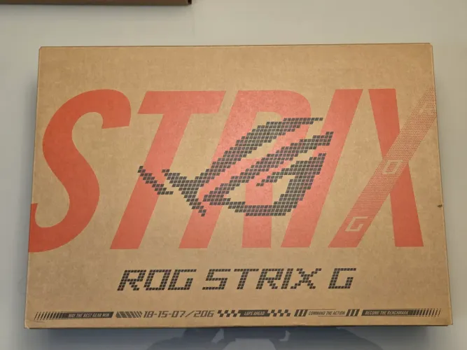 Asus Rog Strix G16 RTX 5060 i9 lacrado na garantia