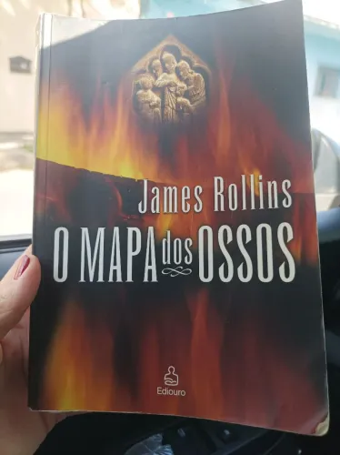 Livro: O Mapa dos Ossos. James Rollins.