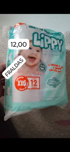 Vendo fraldas descartável infantil