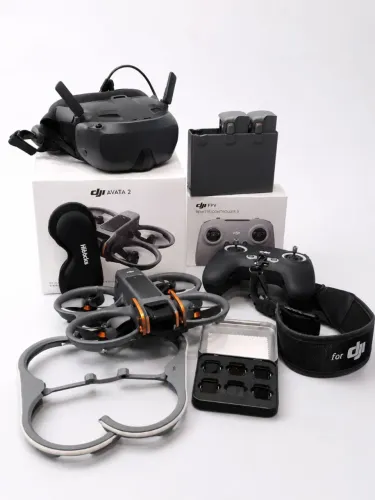 DJI AVATA 2 Fly More Combo - Kit Completo + Acessórios