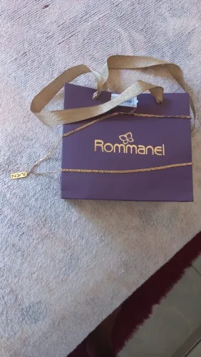 Corrente com pingente romannel 60 cm novo zerado