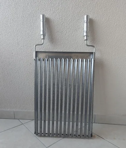Grelha Argentina em inox 304 bem reforçada
