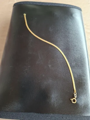 Vendo pulseira feminina linda em ouro 18k