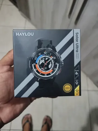 Relógio Haylou Solar Ultra com GPS