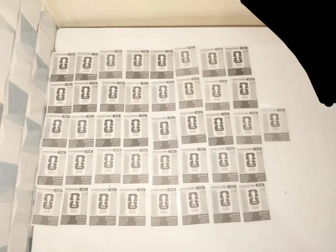 57 figurinhas da copa originais