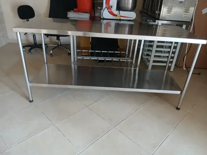 Mesa de Inox - Padaria/Confeitaria