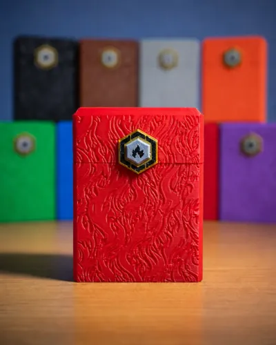 CASE DECK POKEMON - FOGO