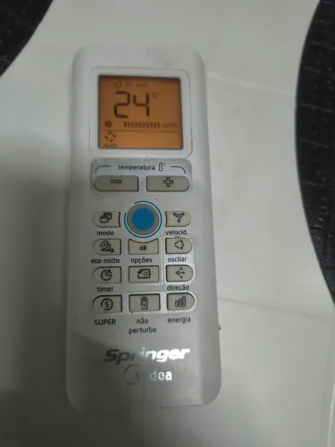 Controle Ar condicionado Midea Springer