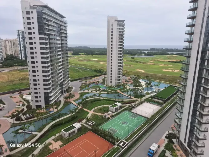 Barra - 3 suítes,  vista golfe, balsa para praia, lazer completo e segurança diferenciada