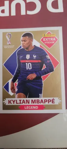 Vendo figurinha rara Kylian Mbappé (França) Copa 2022