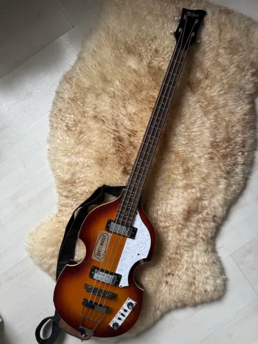 Baixo hofner Hi-BB - impecável violabass